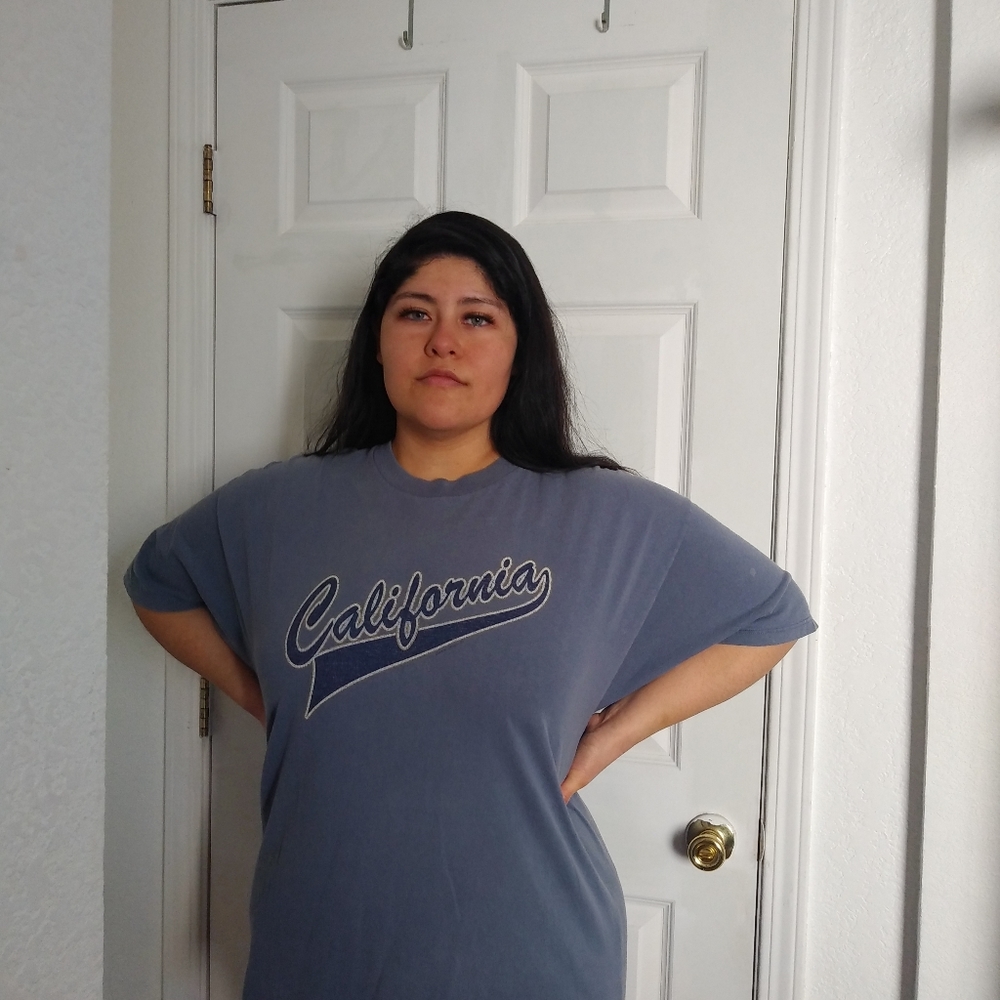 California oversized t shirt